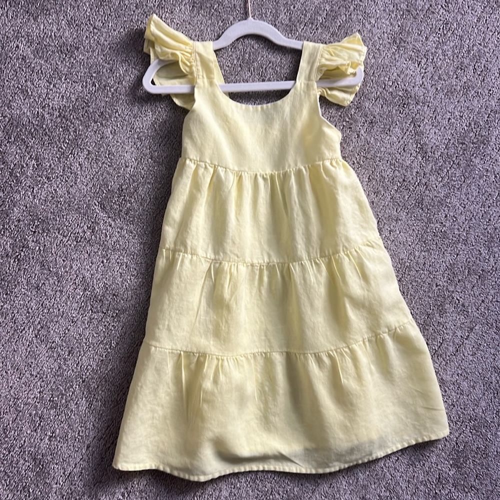 Babidu size 8 yellow dress. Loose fitting from chest down. Excellent condition
